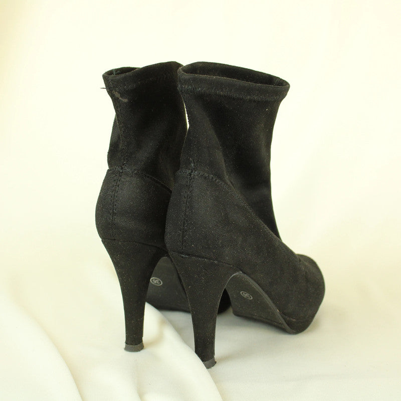 Black High Heels (Size-36)