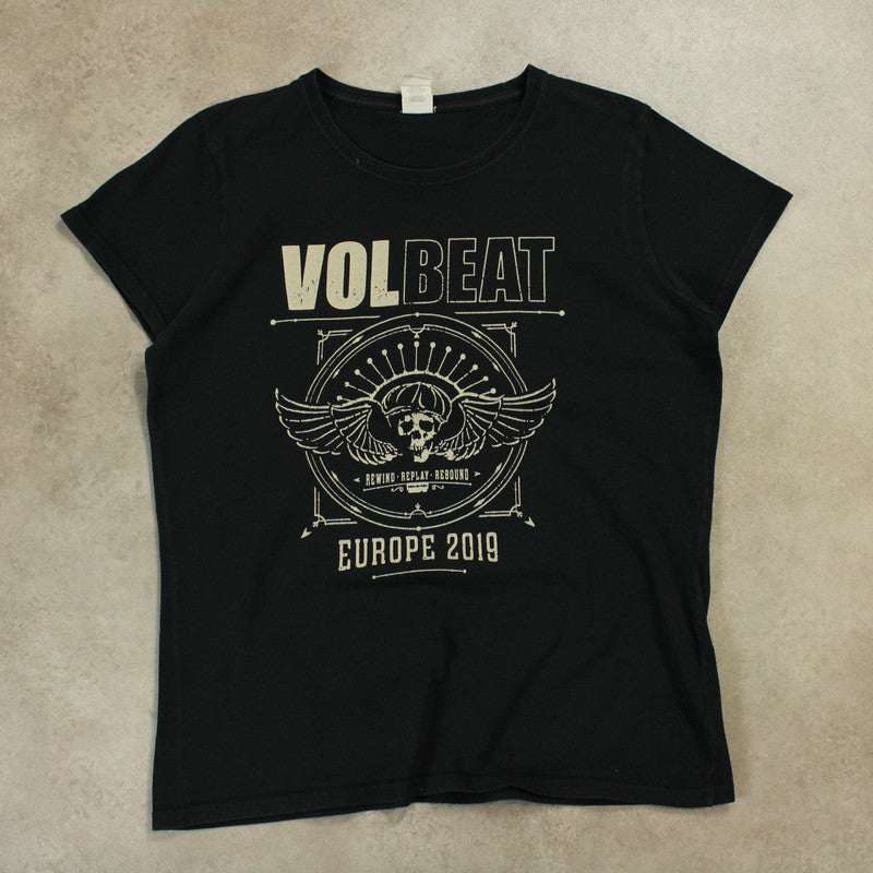 T-Shirt mit Volbeat-Aufdruck (Größe L)