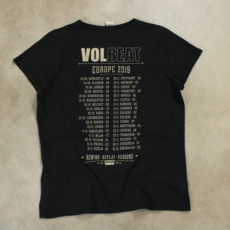 T-Shirt mit Volbeat-Aufdruck (Größe L)
