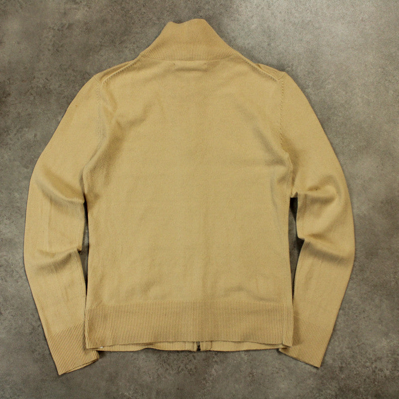 Tommy Hilfiger Strickpullover mit durchgehendem Reißverschluss (Größe S)
