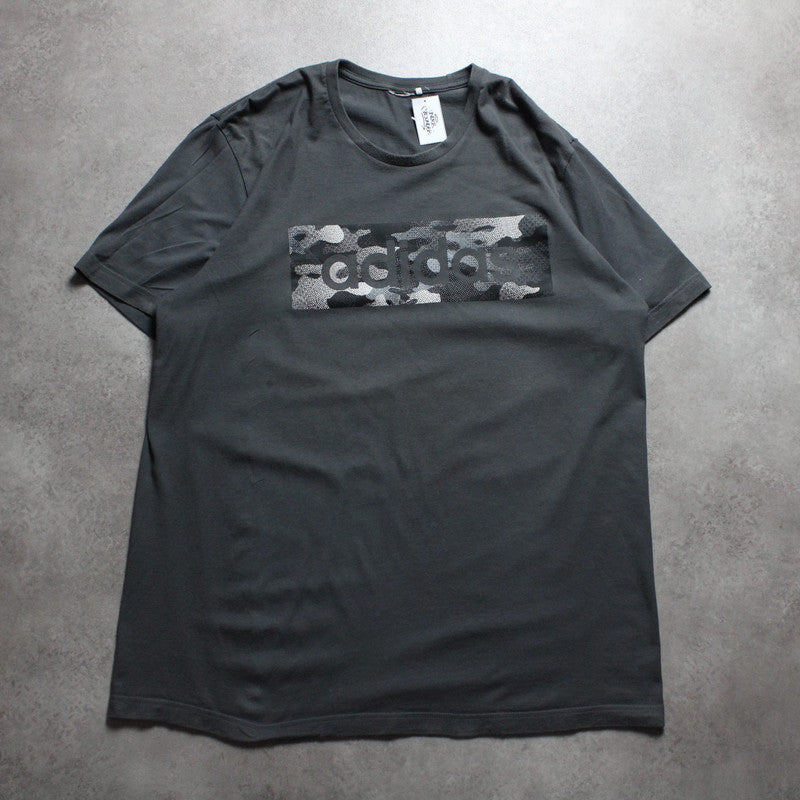 Adidas bedrucktes T-Shirt (Herren-L)