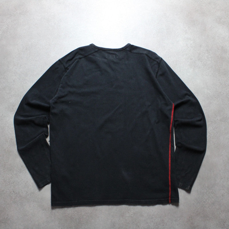 Petrol Langarm-T-Shirt (Herren-XXL)