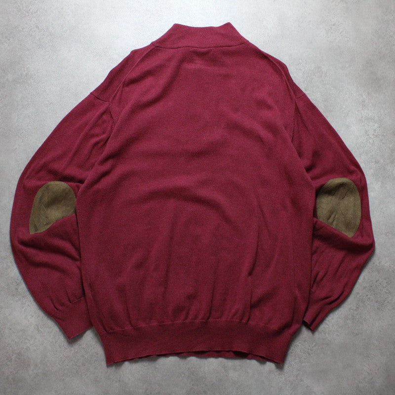 Gant 1/4 Zip Strickpullover (Herren-XXL)