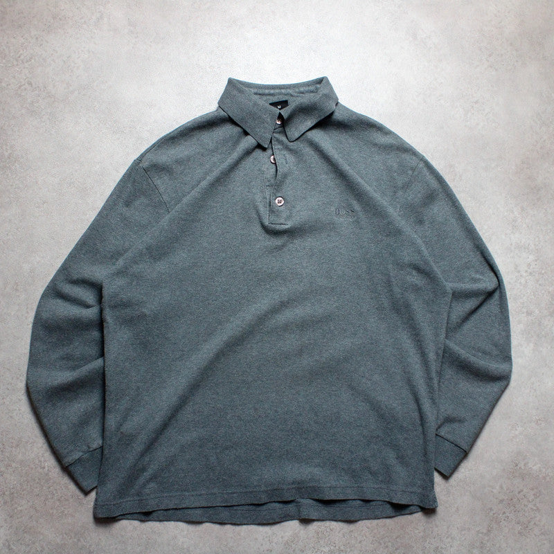 Hugo Boss Langarm-Poloshirt (Herren-M)