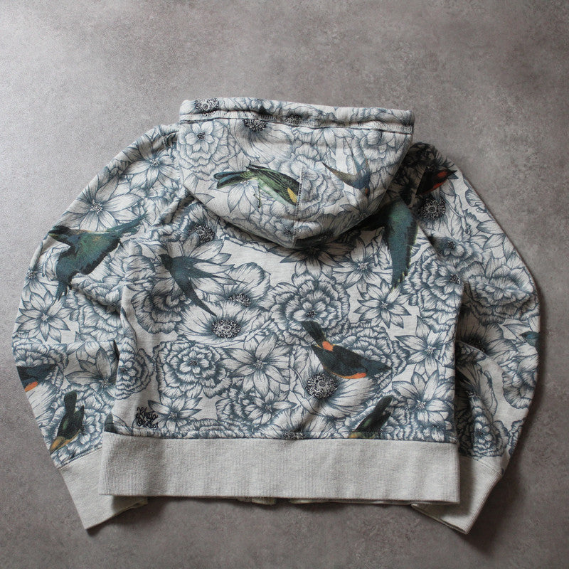 Rough And Fine Vintage Khujo Kapuzenpullover mit Reißverschluss (Damen-M)
