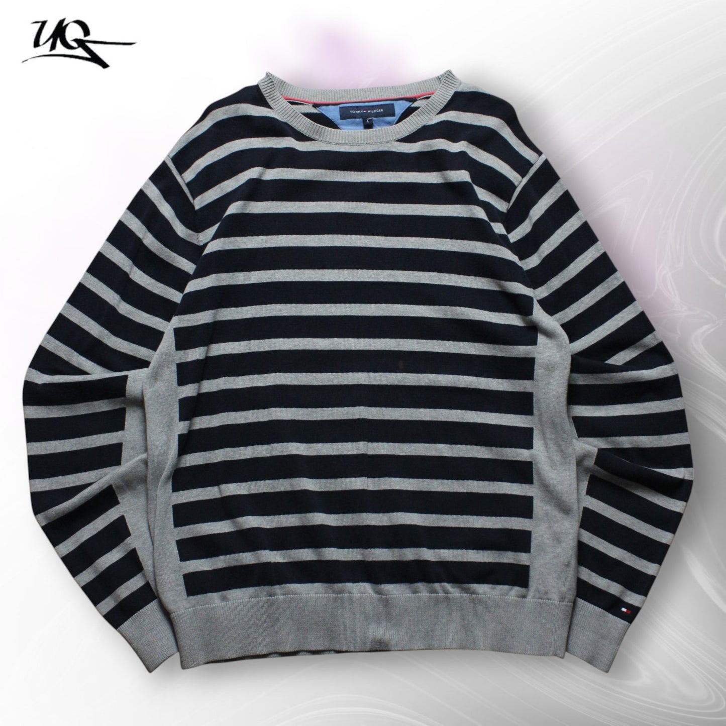 Tommy Hilfiger Strickpullover mit Rundhalsausschnitt (Herren-L)