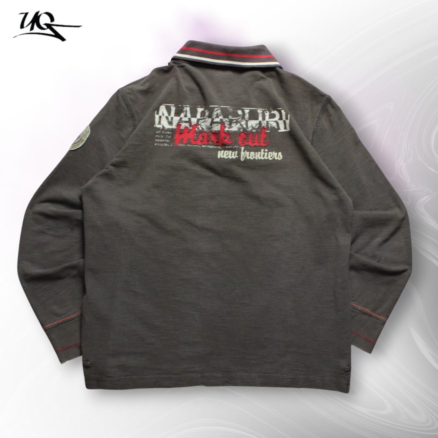 Napapijri Long Sleeve Polo Shirt (Man-L)
