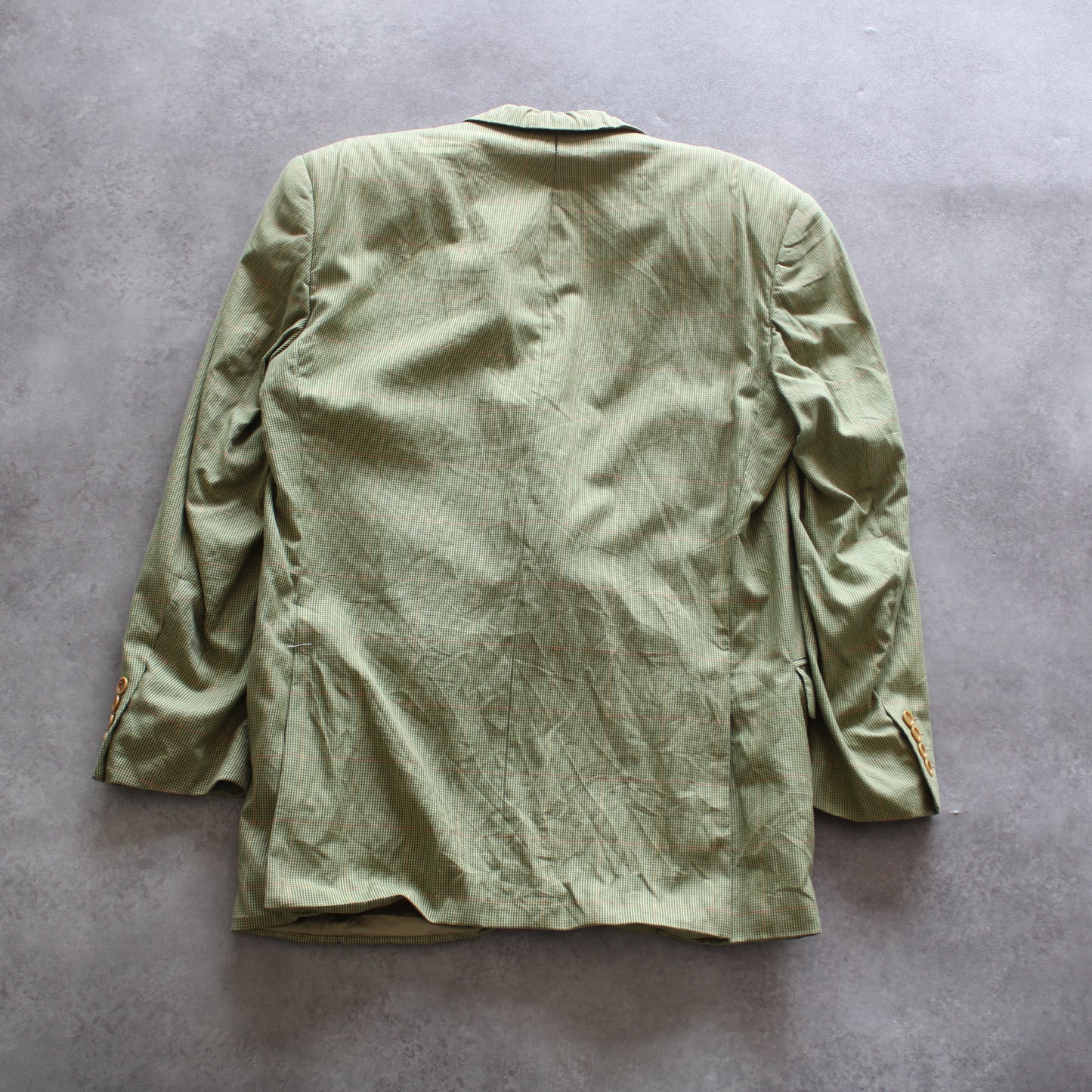 Hugo Boss Vintage Light Green Checked Blazer (Man-L)