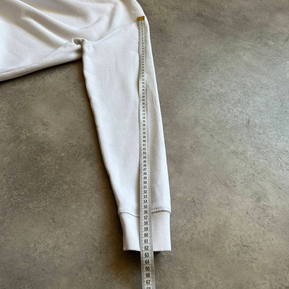 Tommy Jeans White Sweatshirt S