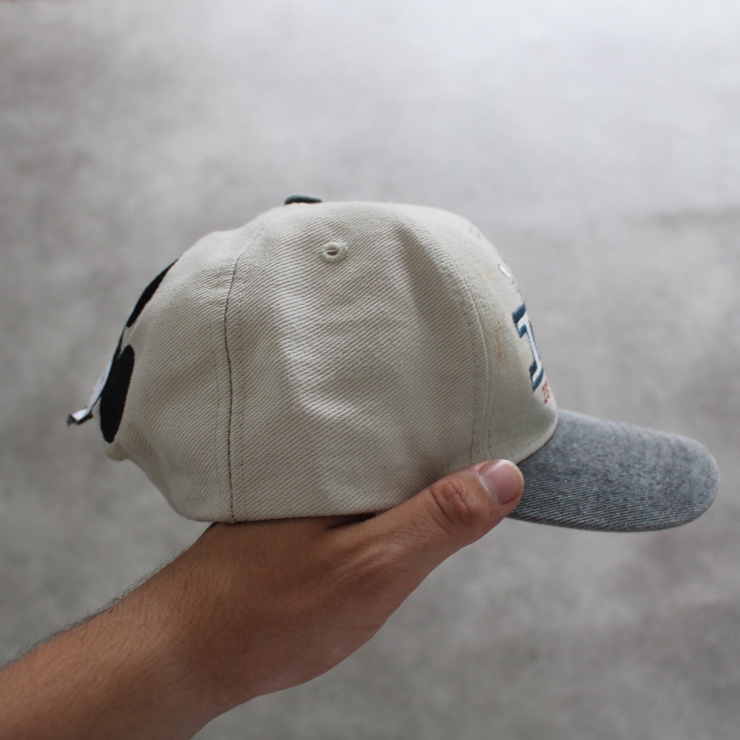 The Disney Store Mickey Mouse Embrioed Baseball Cap