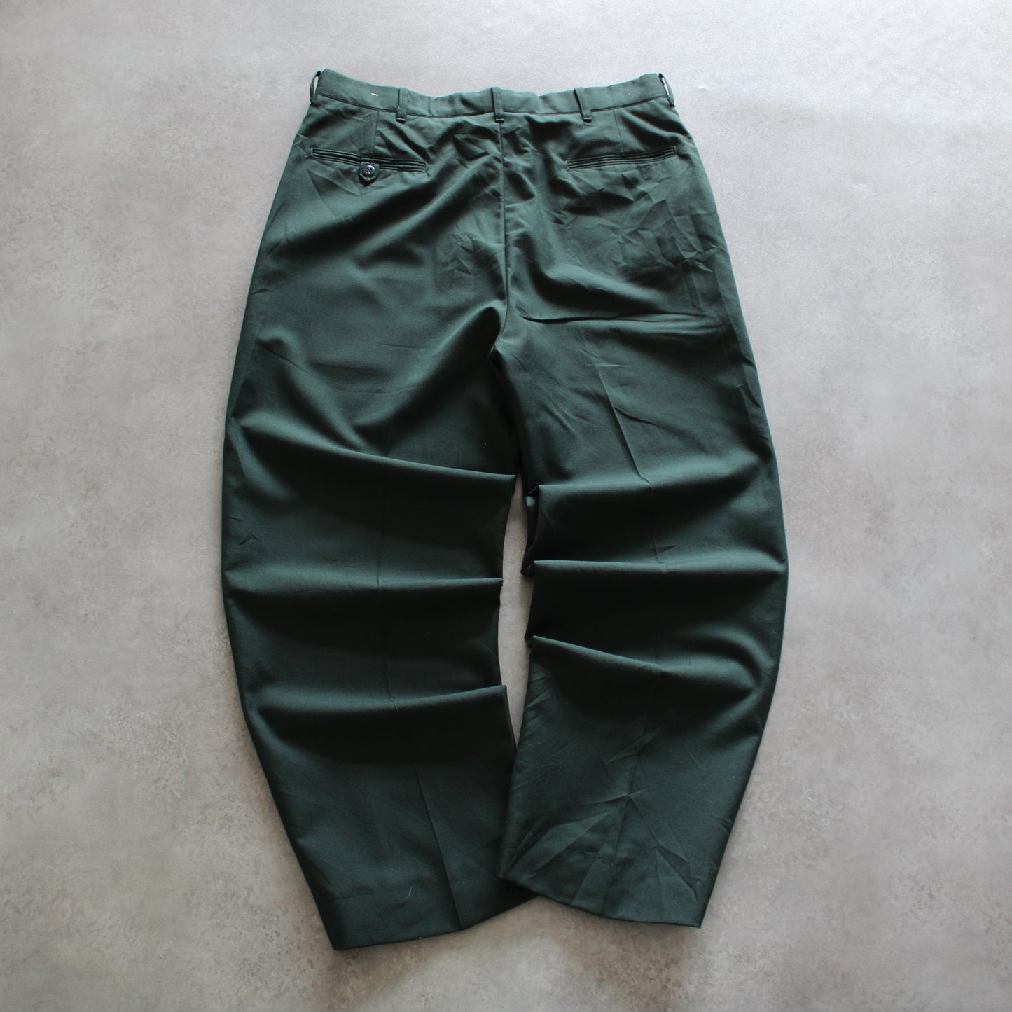 DSCP Vintage Green Military Work Pants (Man-W34)