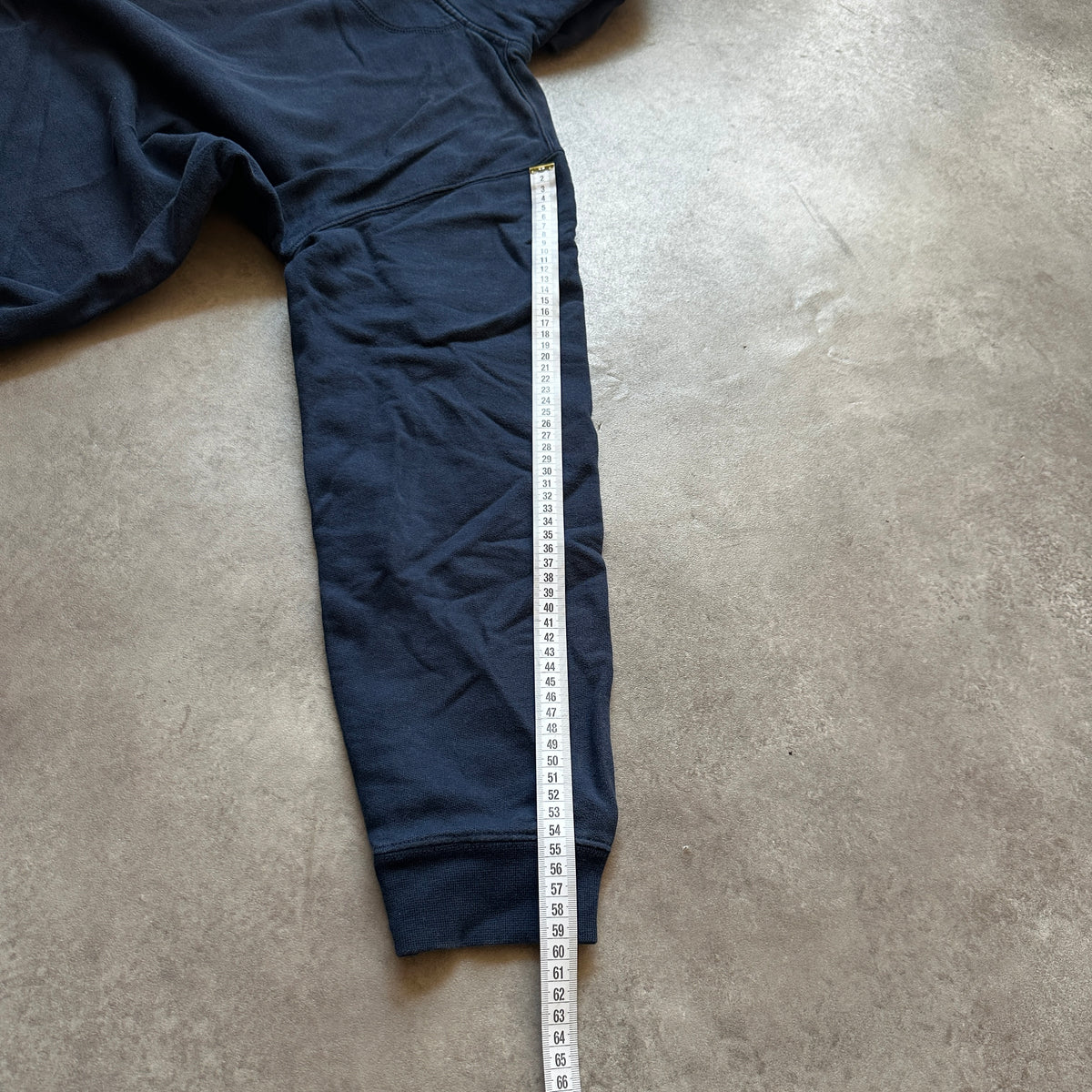 Zimtstern Navy Yellow Graphic Hoodie L