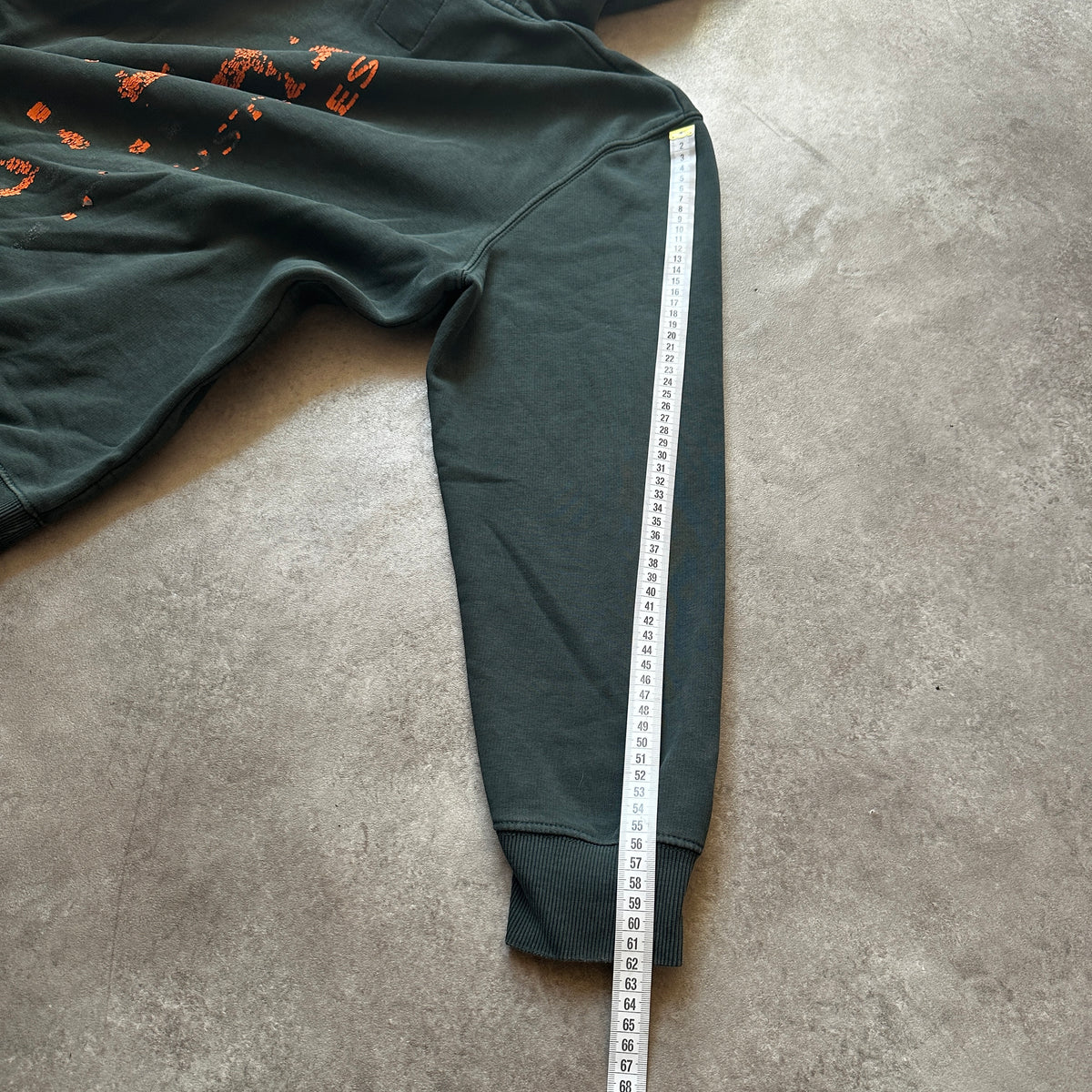 Alpha Industries Dark Green Patch Logo Hoodie XL