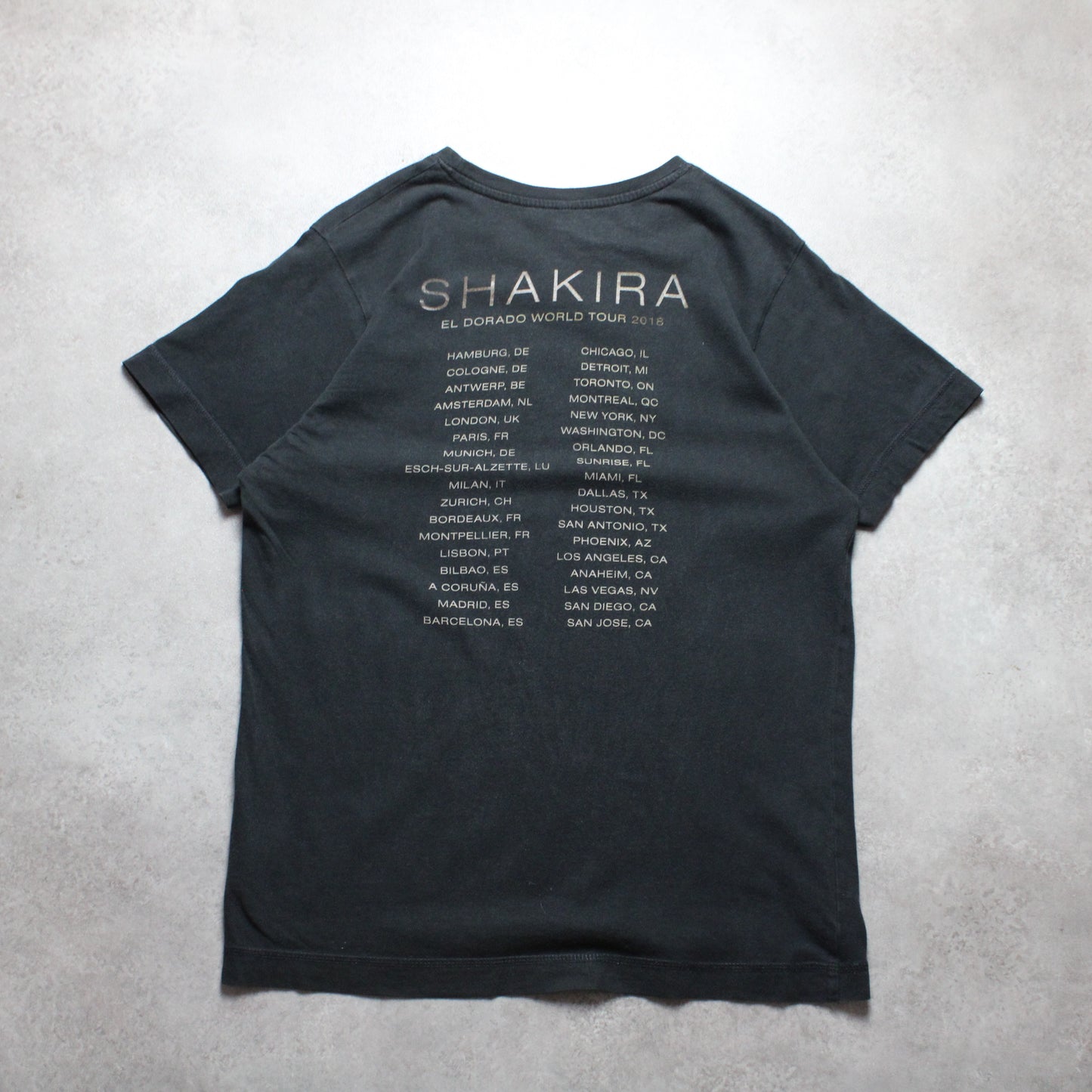Shakira El Dorado Tour T-Shirt (Herren, M)