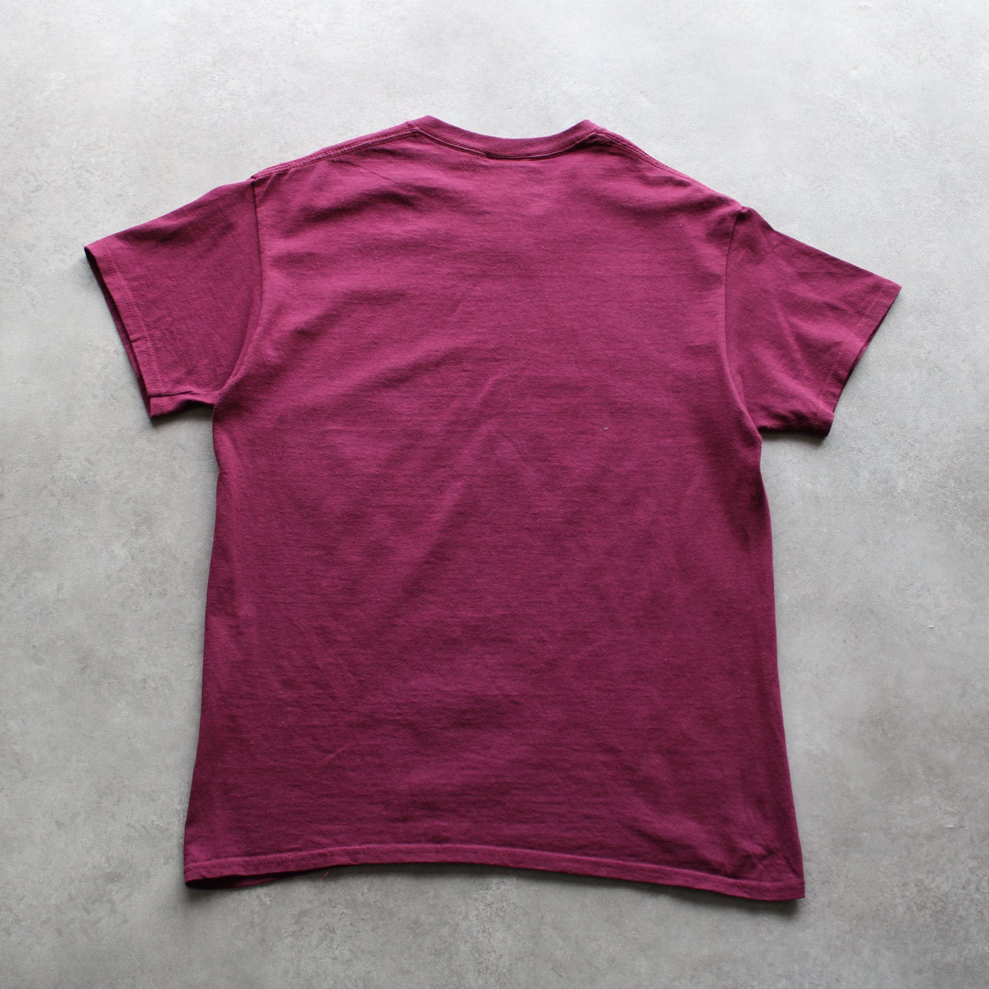 Thrasher Flame Logo Burgundy T-Shirt (Man-L)