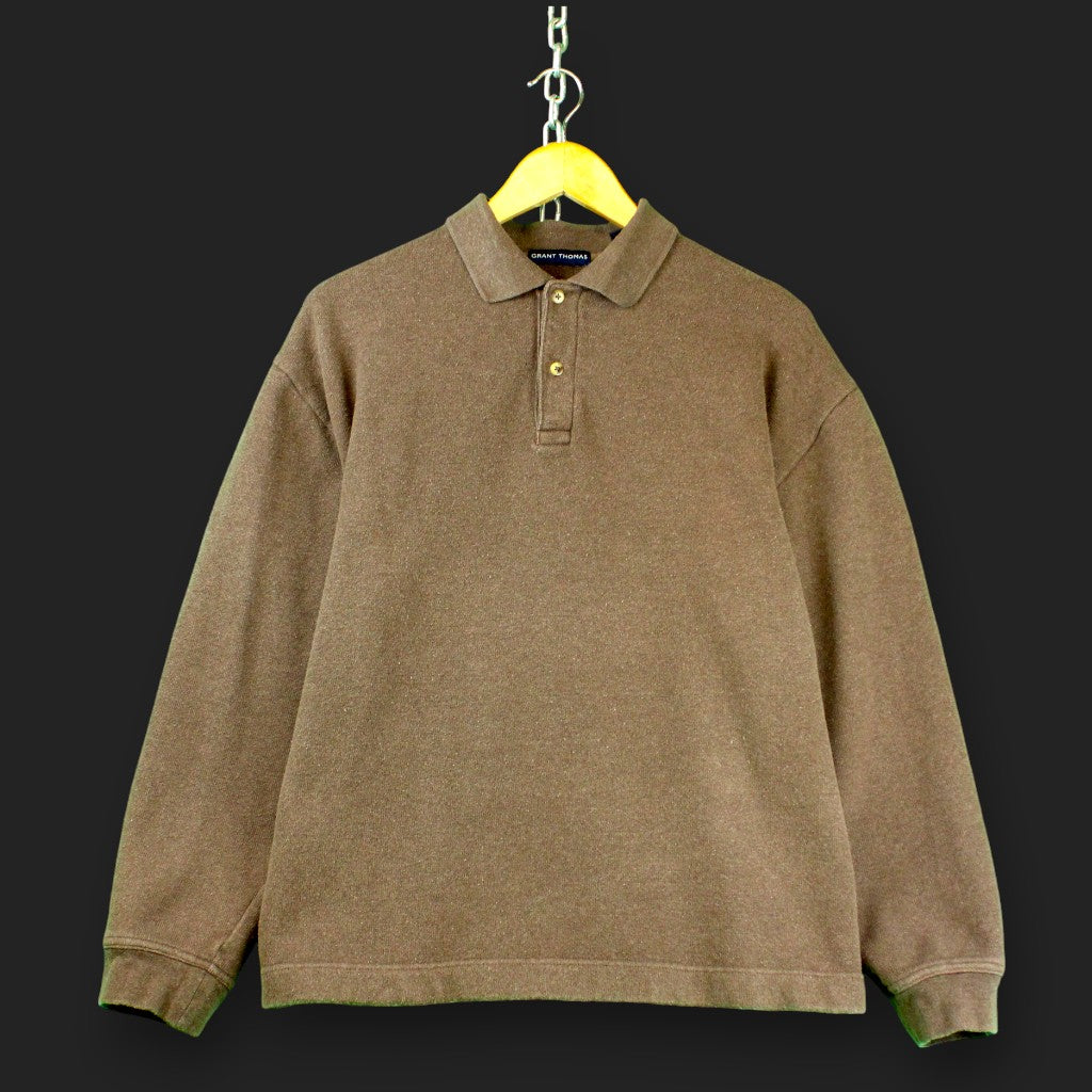 Grant Thomas Strickpullover mit Knöpfen