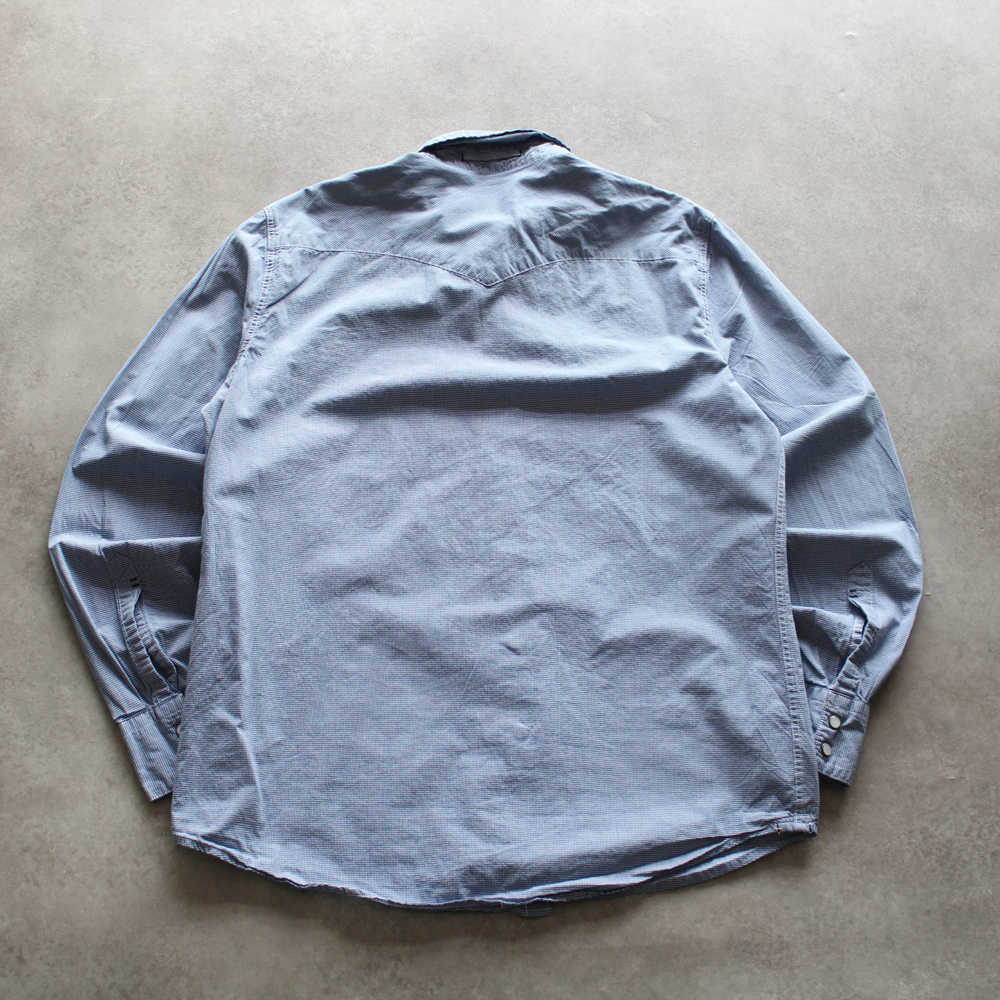 Levi’s Western Denim Shirt – Light Blue Snap Button (Man-L)