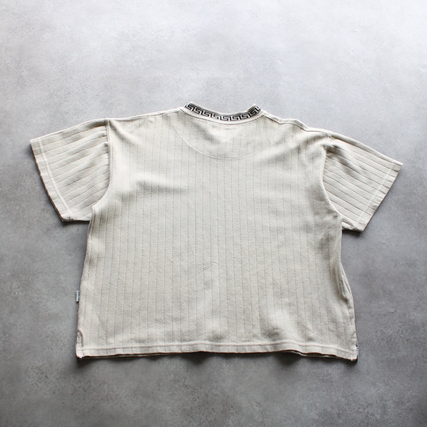 Billy Dean Vintage Textured Tee – Beige (Man-M)