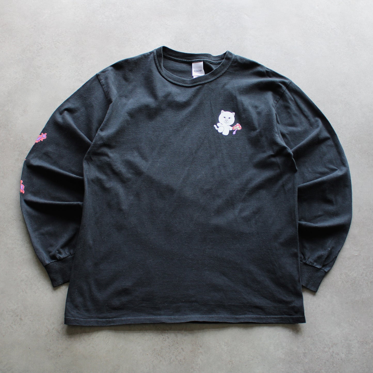 Rip N Dip Long Sleeve “Lord Nermal” Graphic Tee – Black (Man-L)