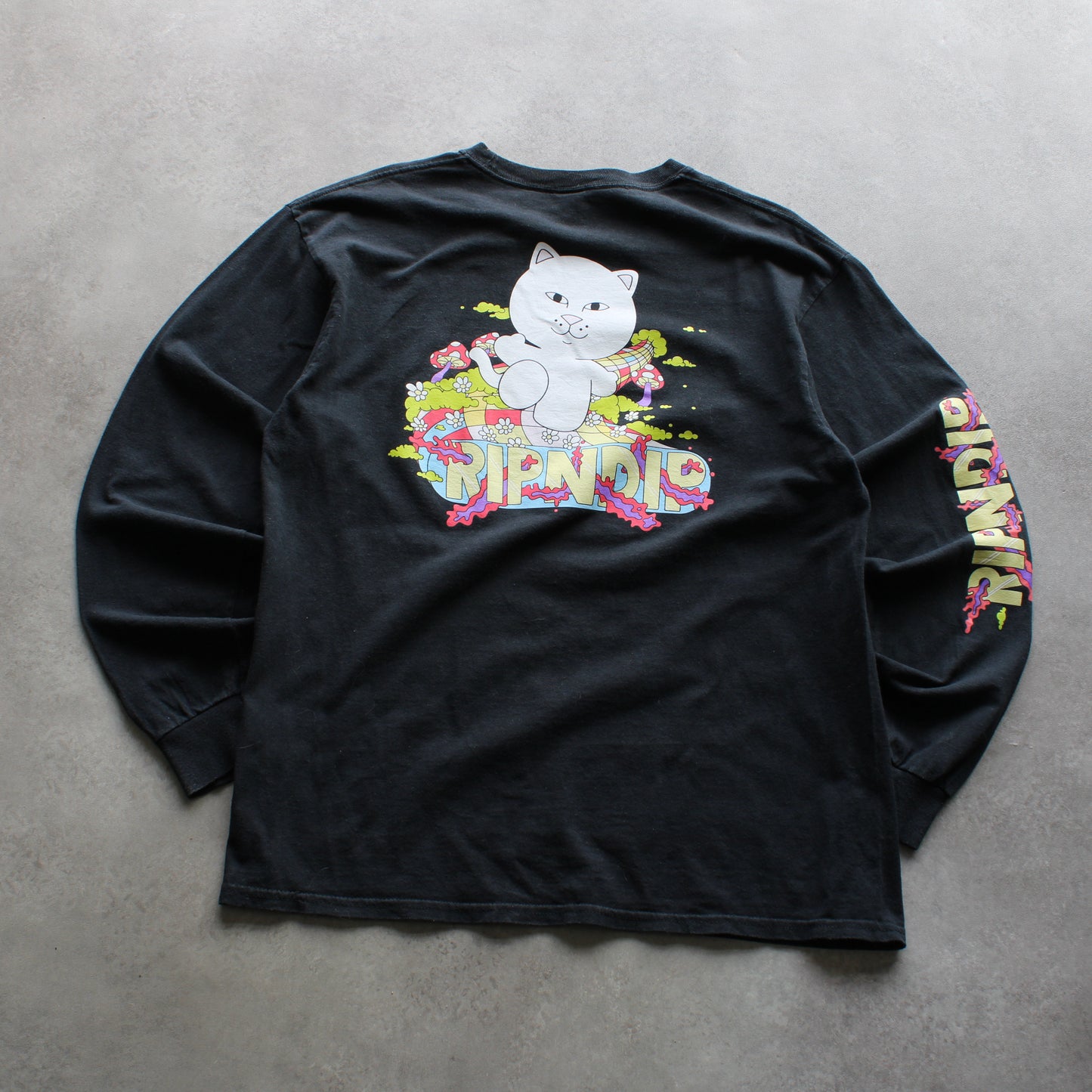 Rip N Dip Long Sleeve “Lord Nermal” Graphic Tee – Black (Man-L)