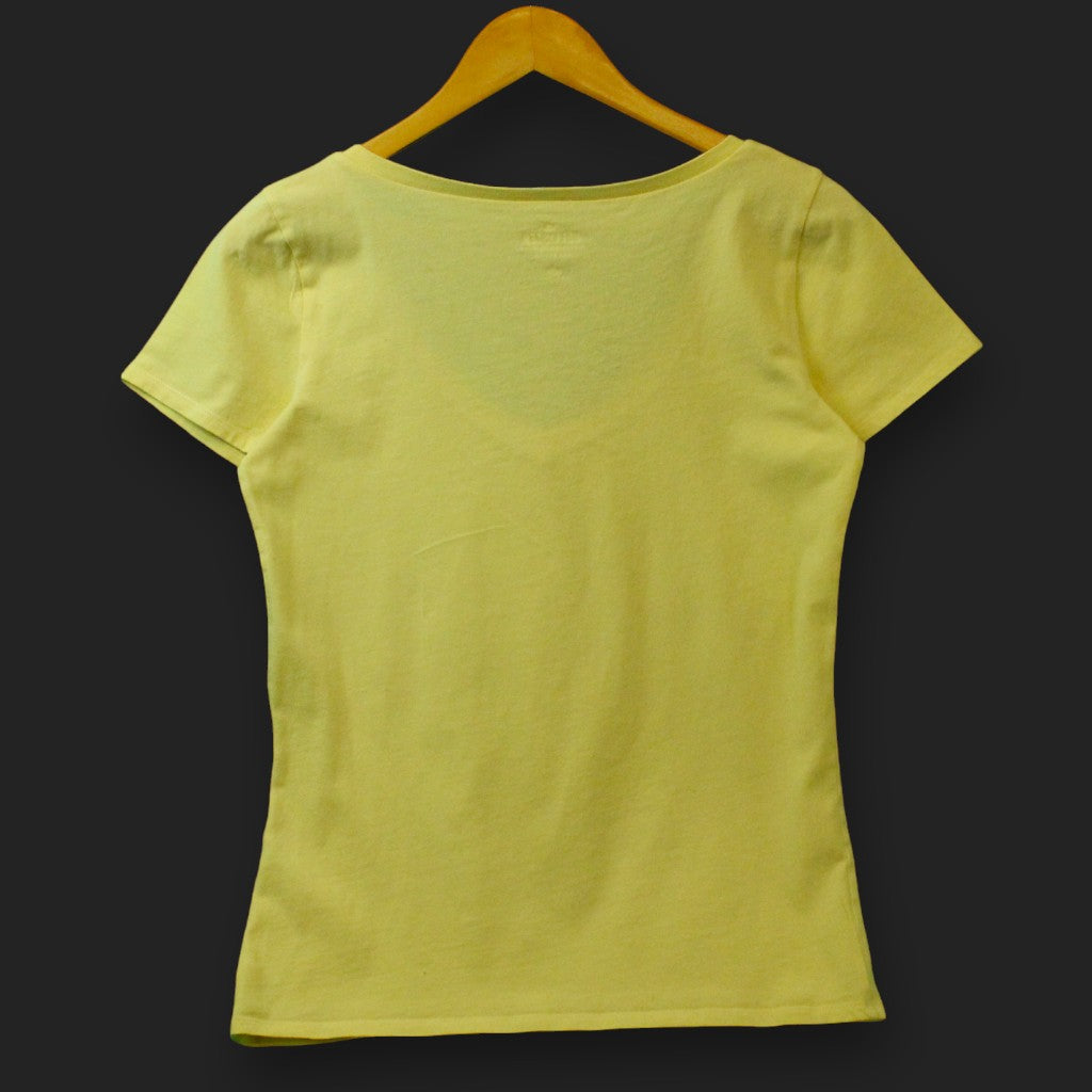 Hollister – T-Shirt mit V-Ausschnitt