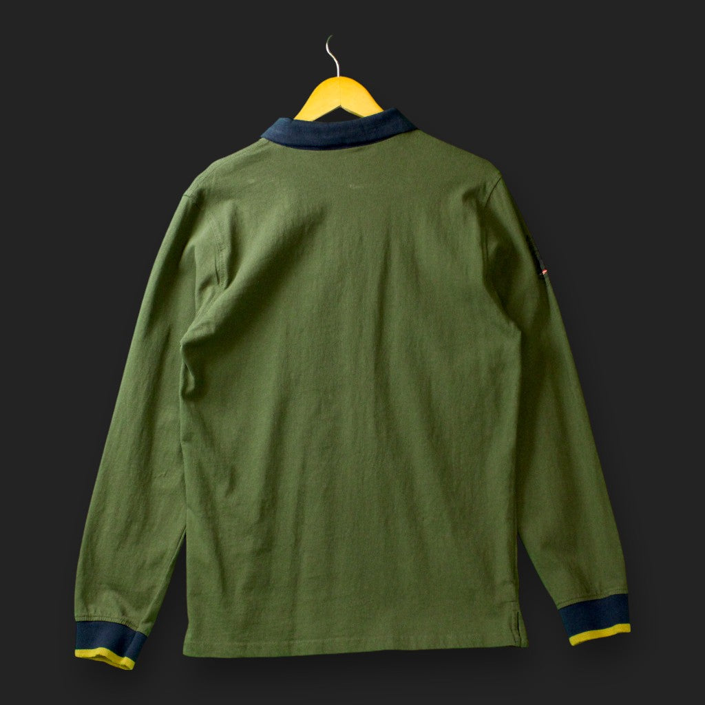 US Grand Langarm-Poloshirt