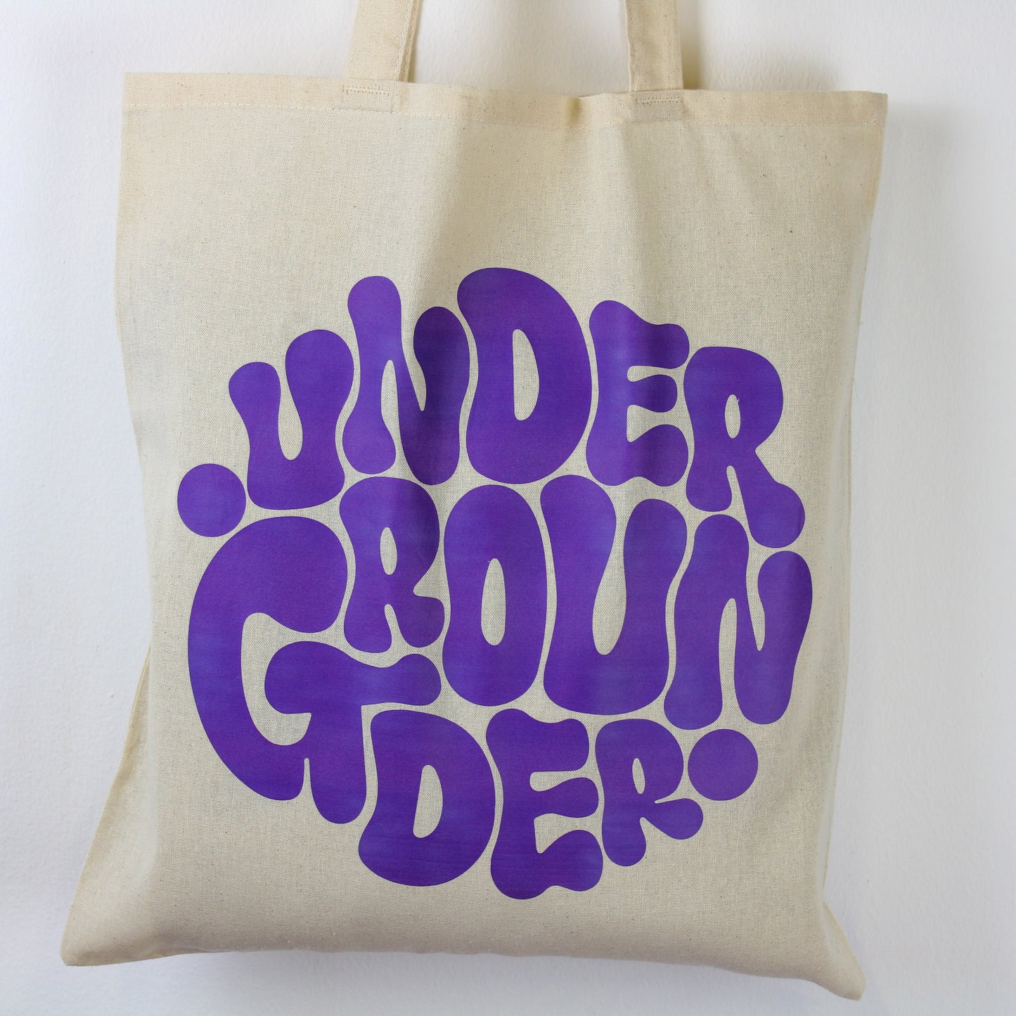 Undergrounder "lila" Einkaufstasche