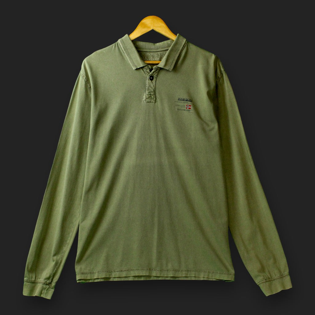 Napapijri Long Sleeve Polo Shirt
