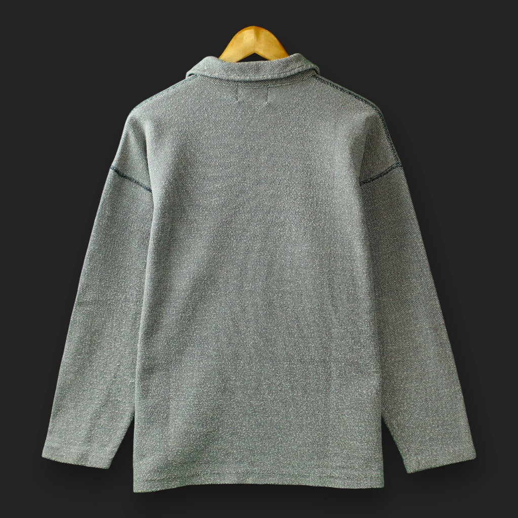 New Horizon 1/4 Buttoned Vintage Sweater