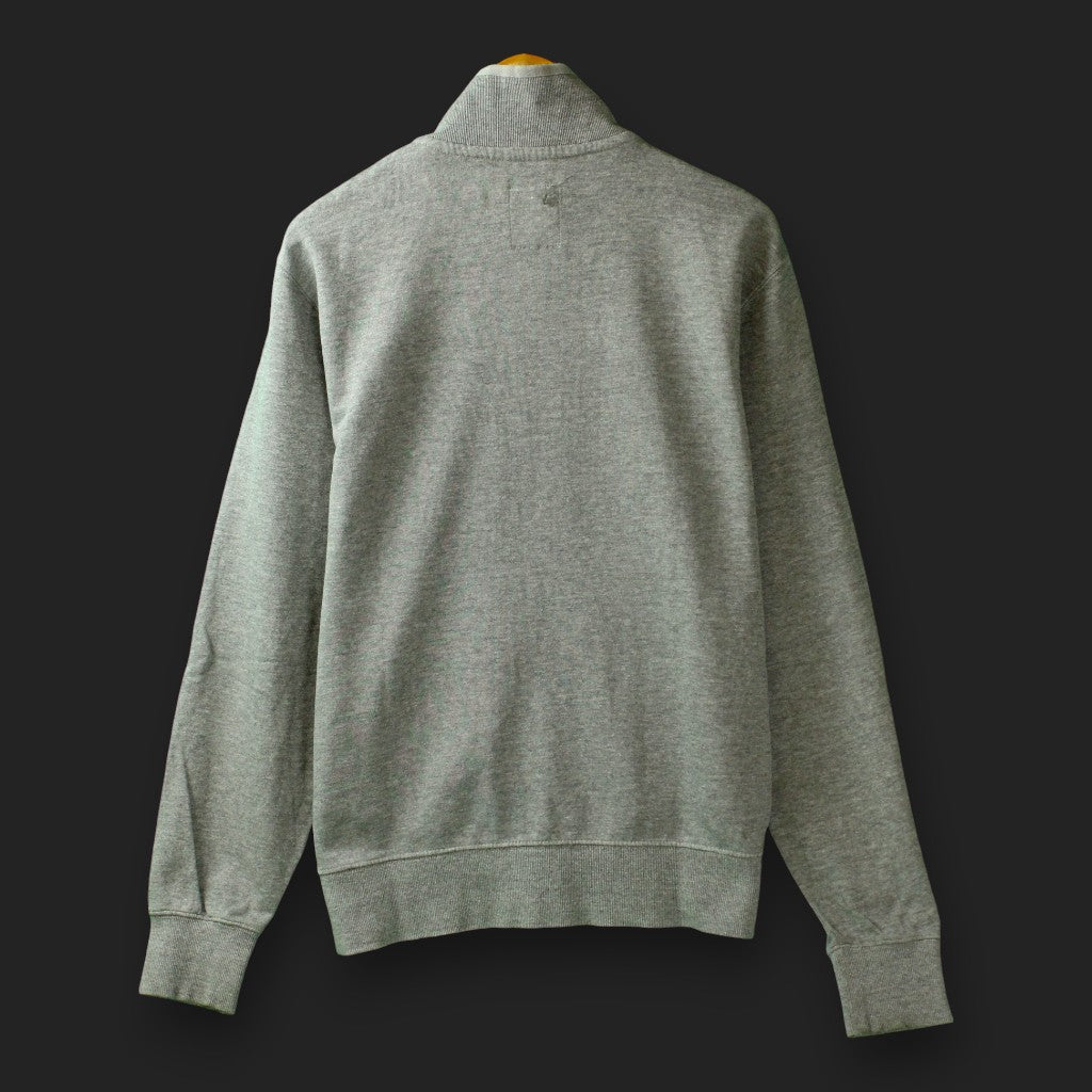 Tom Tailor – Pullover mit durchgehendem Reißverschluss
