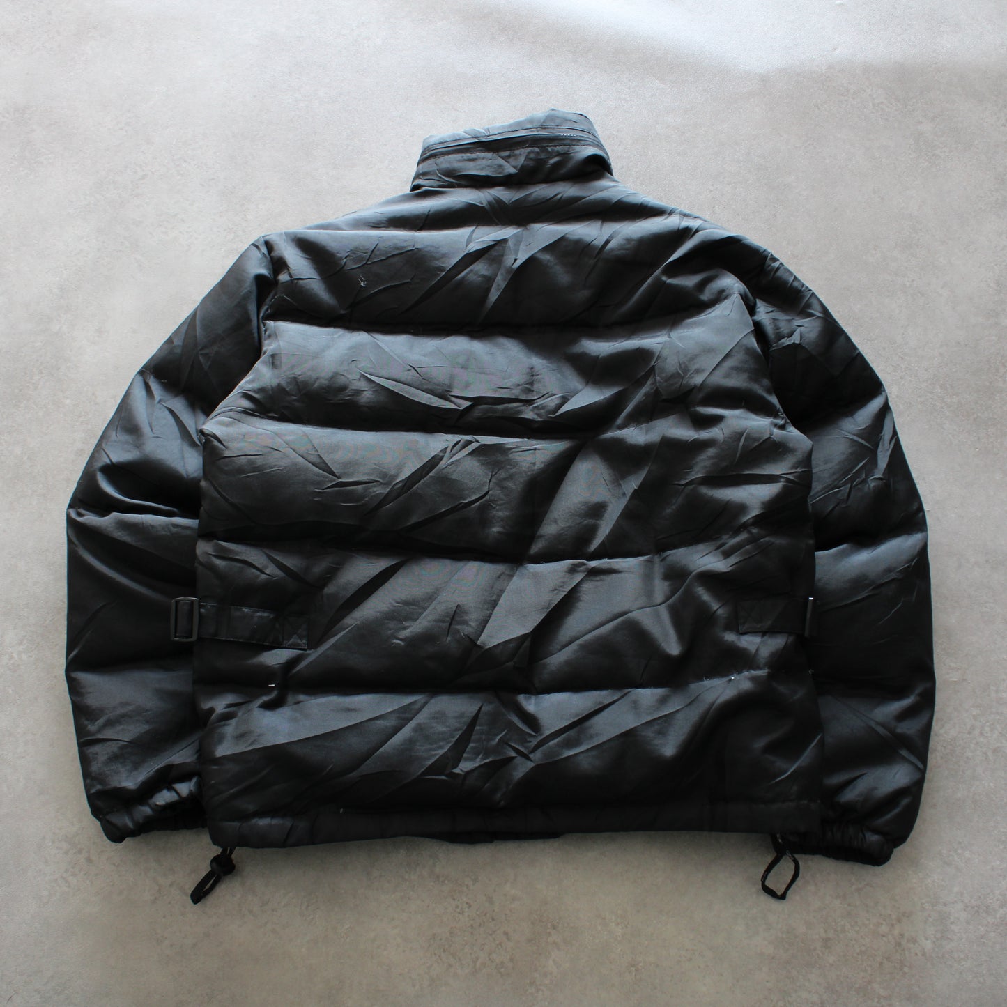 Essenza Vintage Black Puffer Jacket (Man-M)