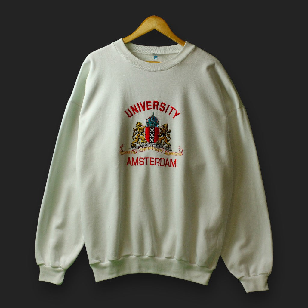 Amsterdam Uni Spell Out Pullover