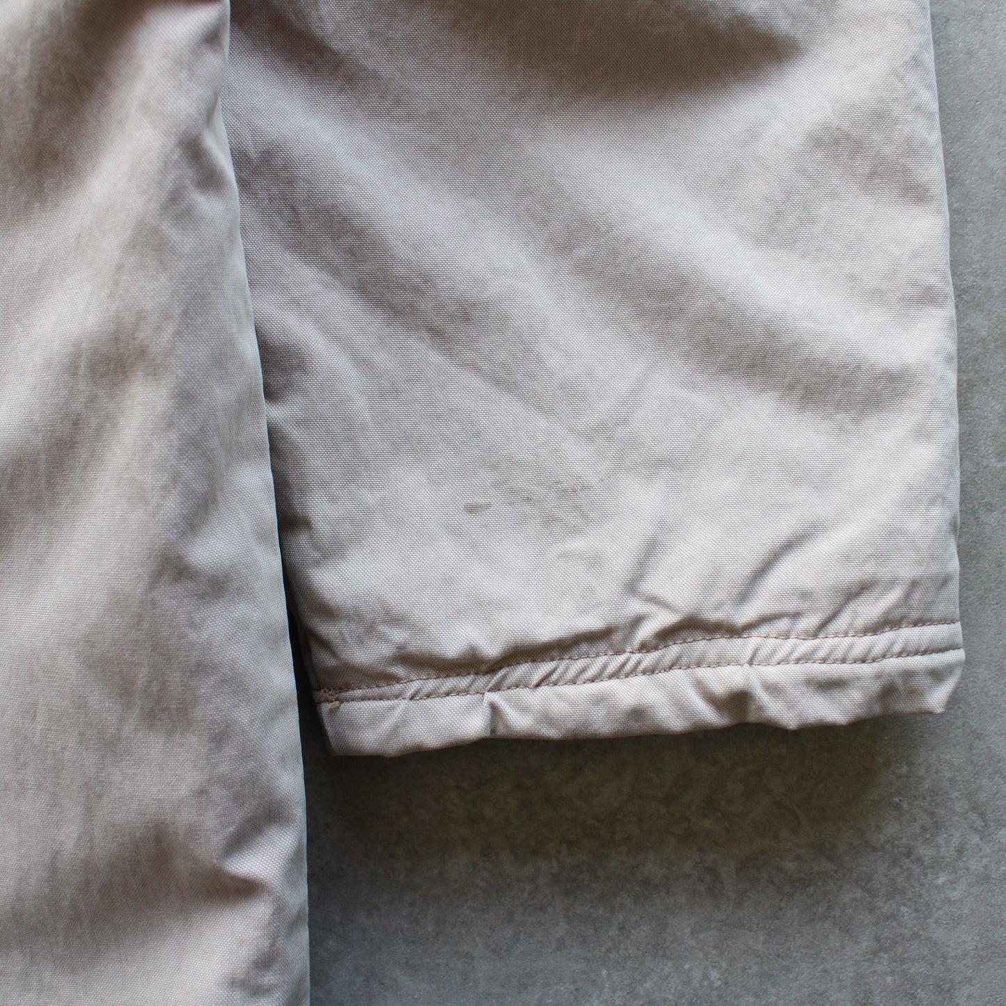 Adidas Vintage Embroidered Jacket - Beige (Man-XL)