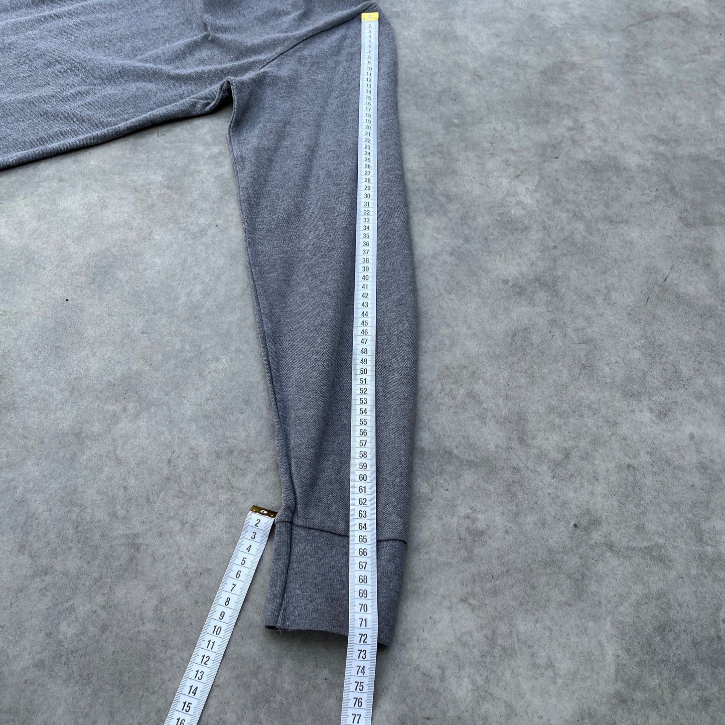 Gant Grey Long Sleeve Polo Shirt L