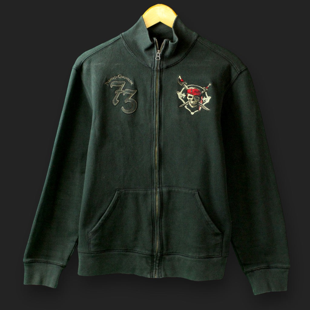 Disneyland-Pullover mit durchgehendem Reißverschluss (Größe S)