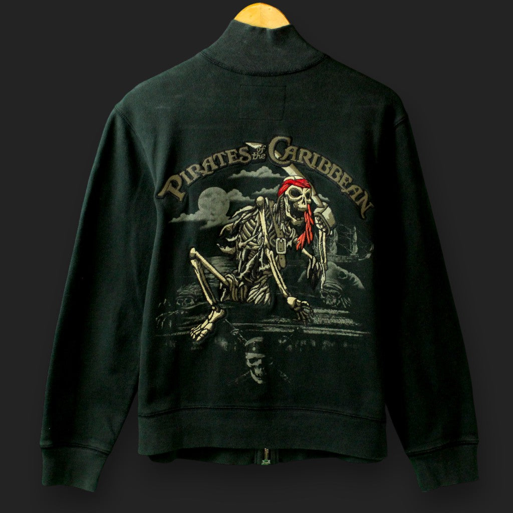 Disneyland-Pullover mit durchgehendem Reißverschluss (Größe S)