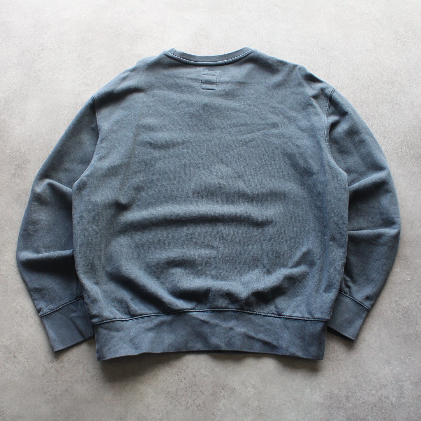Element Embroidered Crewneck - Blue ( Man-M)
