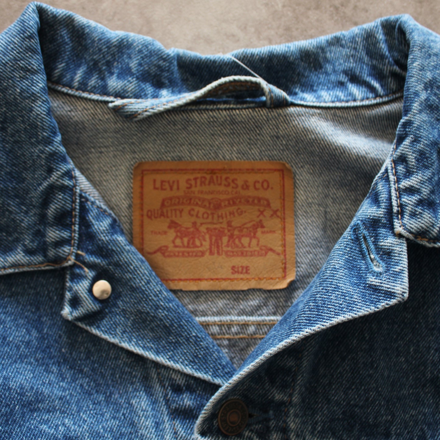 Levi’s Vintage Denim Jacket – Blue (Man-L)