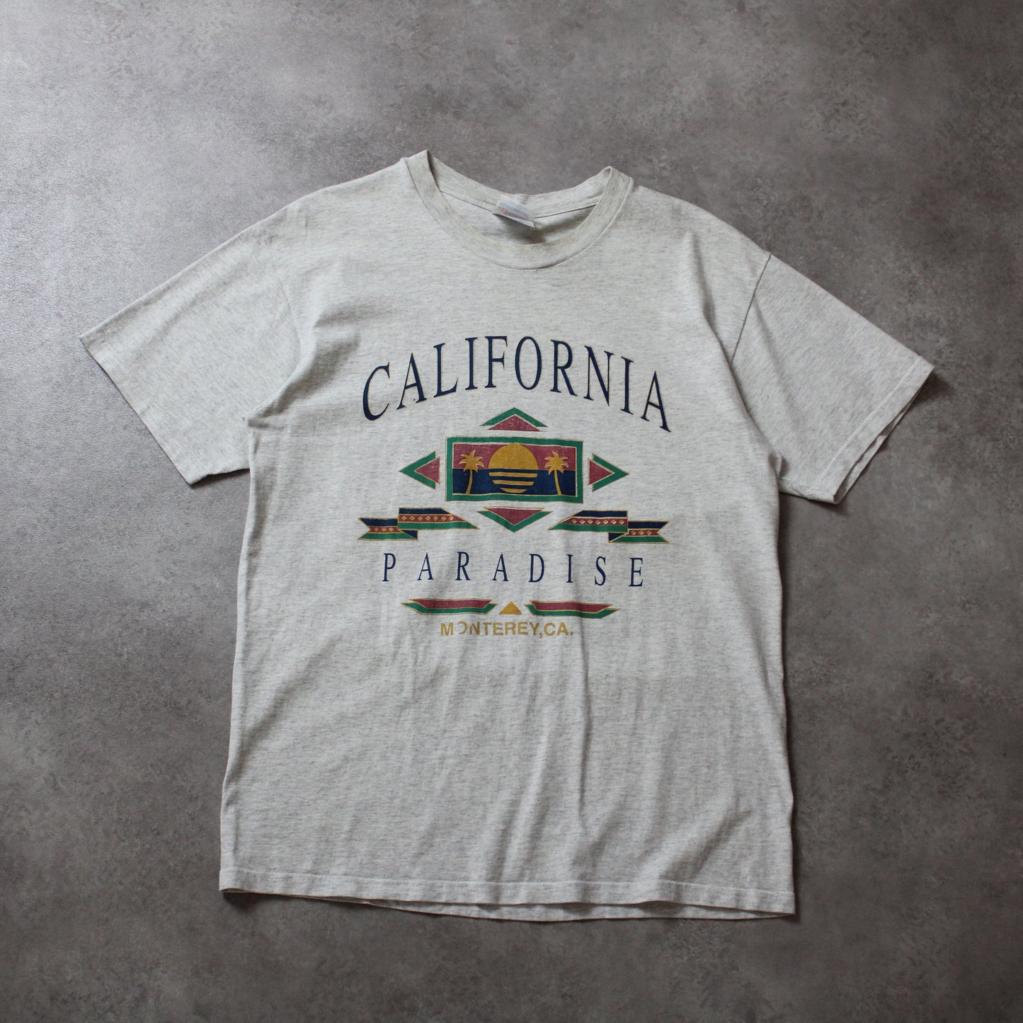 Hanes Vintage California Bedrucktes T-Shirt (Herren-M)