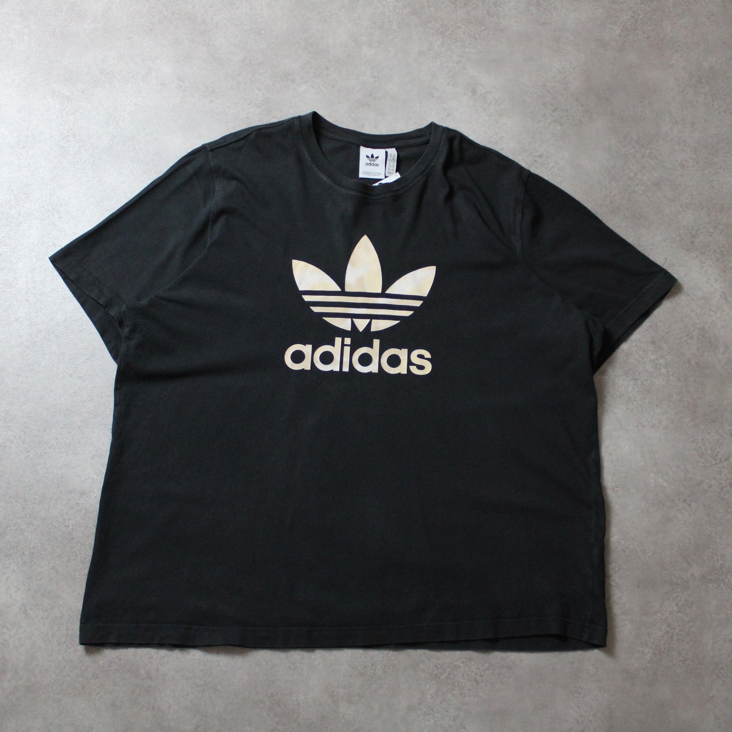 Adidas bedrucktes T-Shirt (Herren, XXL)