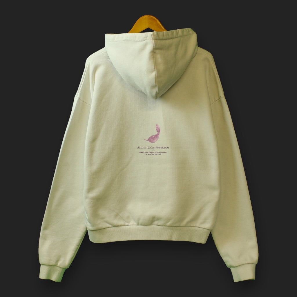 Bedruckter Kapuzenpullover von UPSOALE (Größe L)