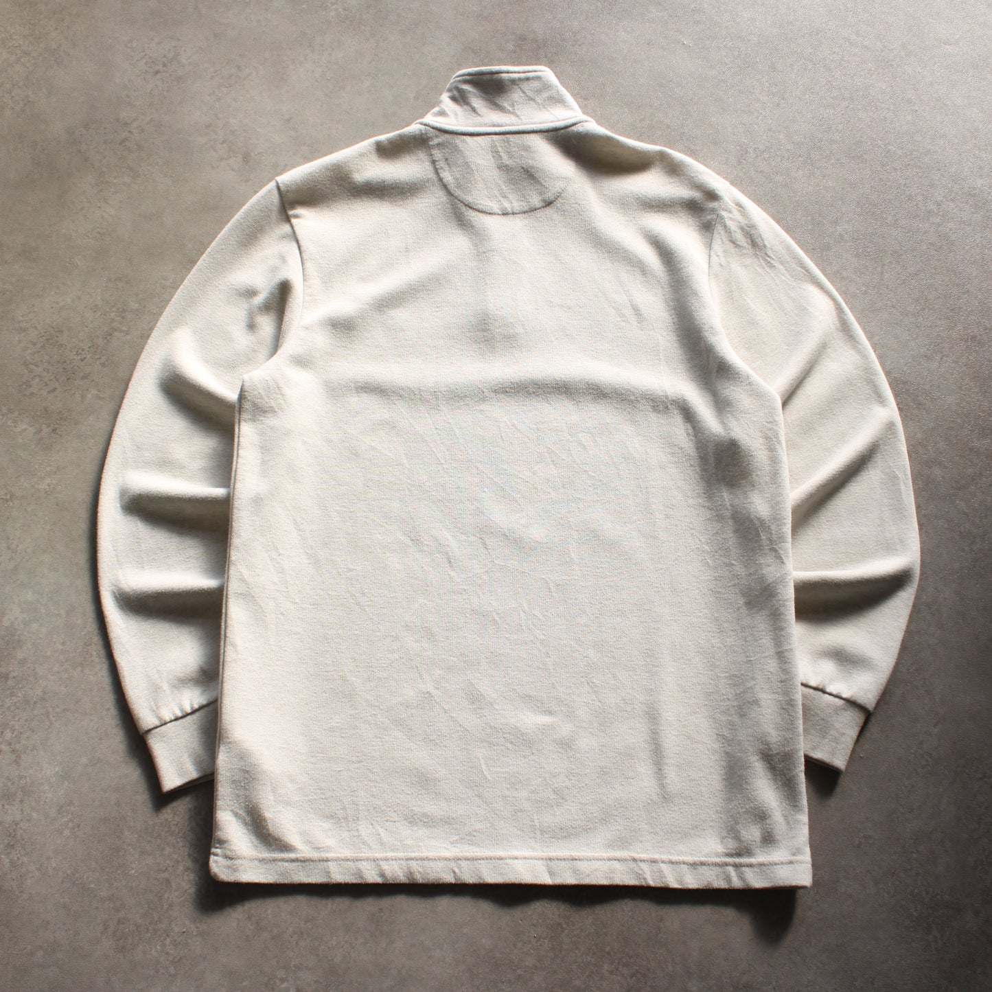 Chaps Quarter Zip Sweater – Beige (Man-M)