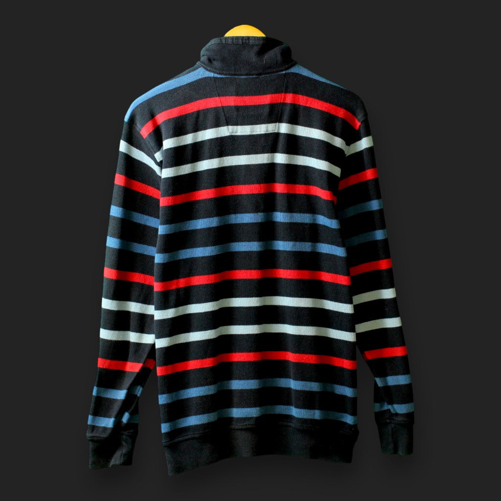 Claudio Campione Strickpullover mit 1/4-Reißverschluss (Größe L)