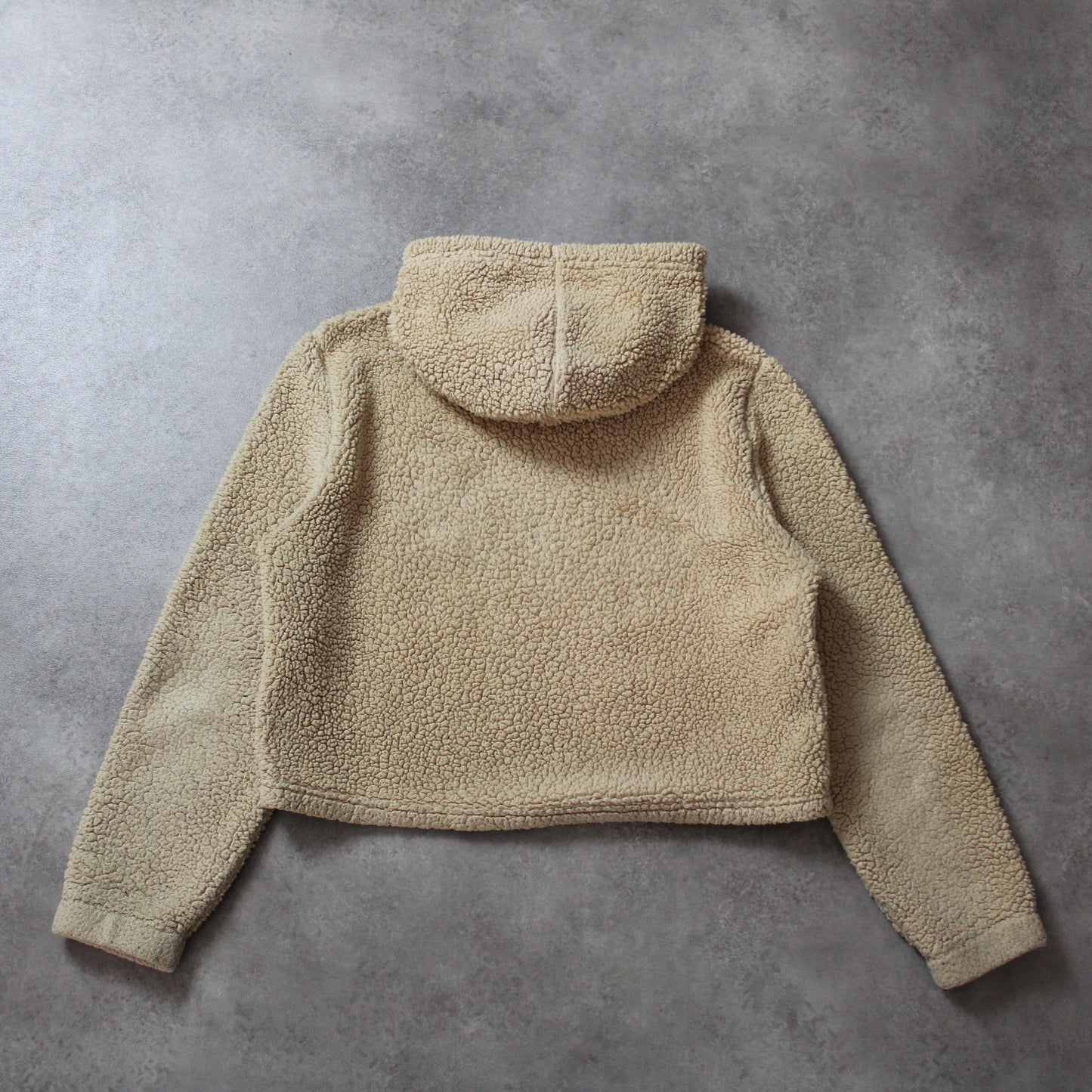 Fila Polar Crop Hoodie (Größe XS)