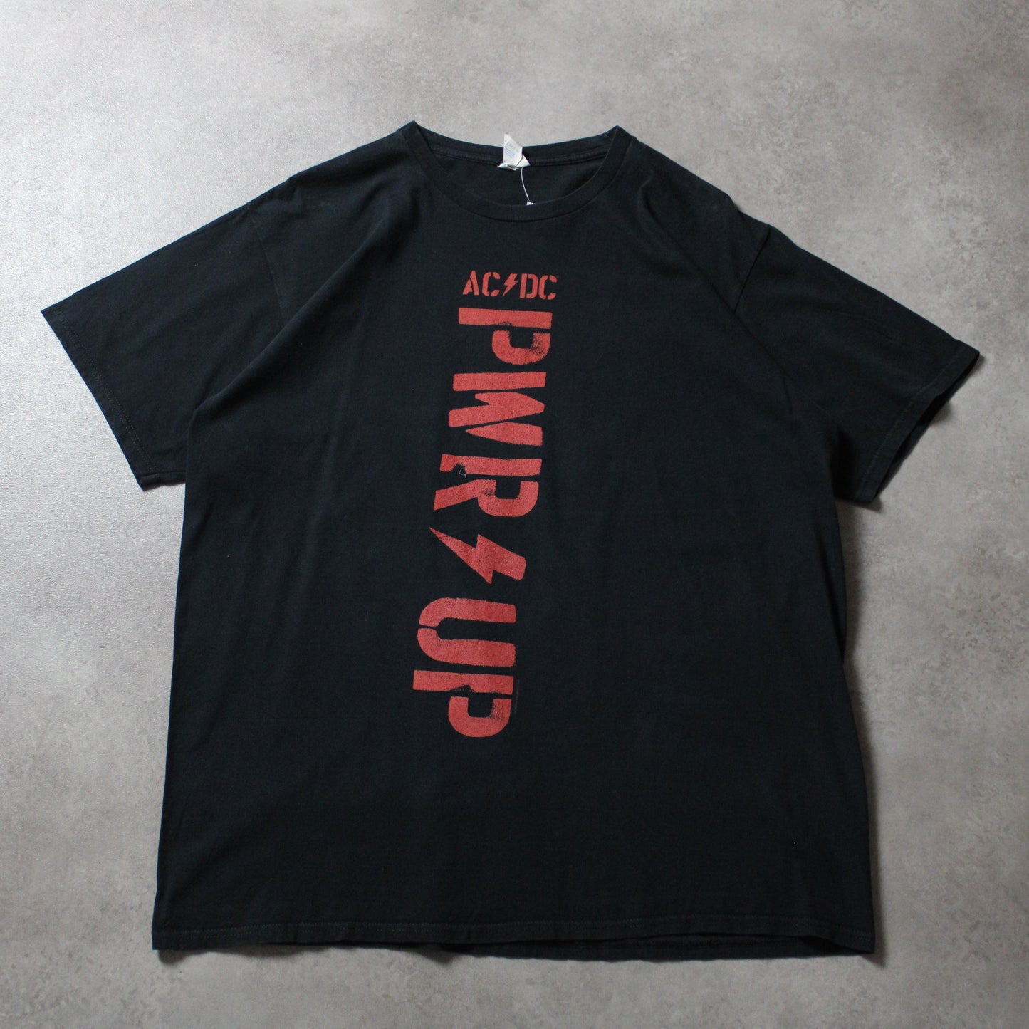 AC DC PWR UP bedrucktes T-Shirt (Herren, XL)