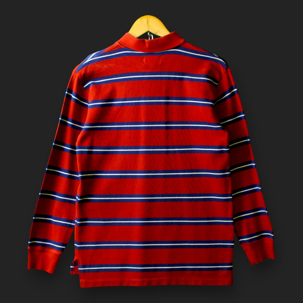 Chaps Langarm-Poloshirt (Größe 176 cm)