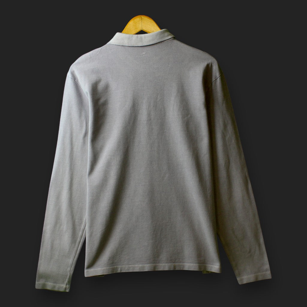 Tom Tailor Langarm-Poloshirt (Größe L)