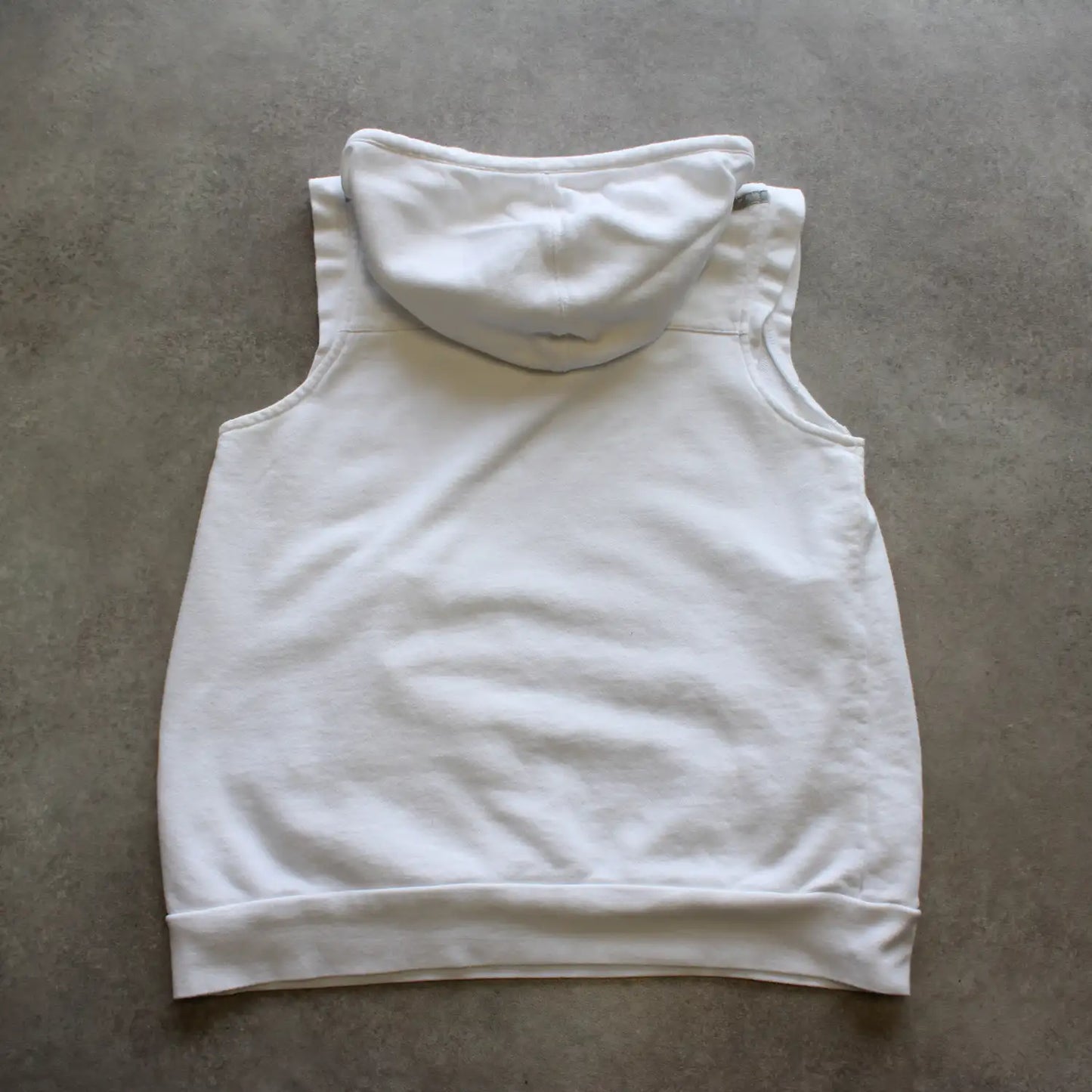 Adidas Embroidered Vest Hoodie – White (Woman-M)