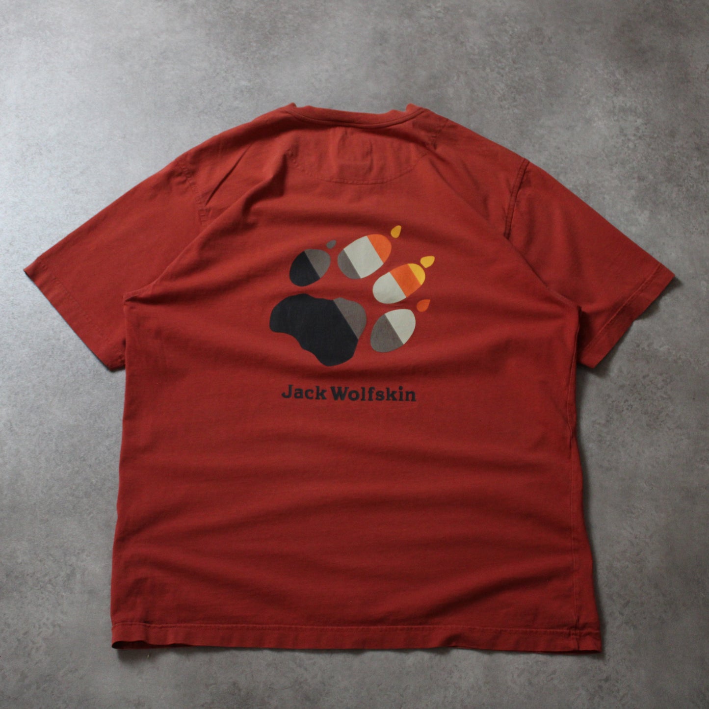 Jack Wolfskin T-Shirt mit Rückenaufdruck (Herren, XL)