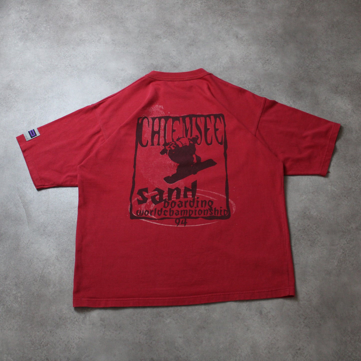 Chiemsee Vintage T-Shirt mit Rückenaufdruck (Herren, XL)